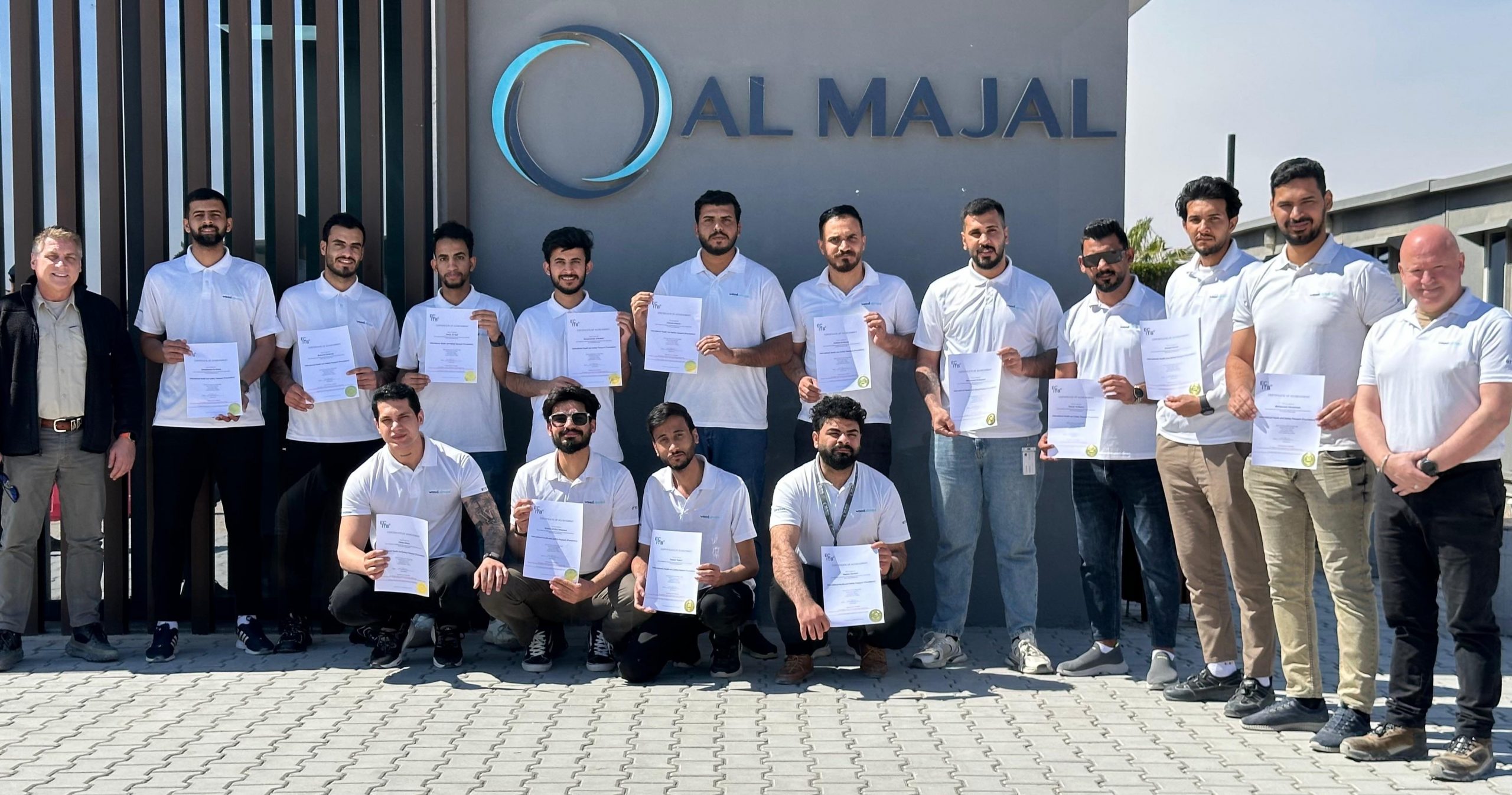 The Cohort Of 15 With Their IHSP Certifcates From ECITB Global Scaled Aspect Ratio 760 400