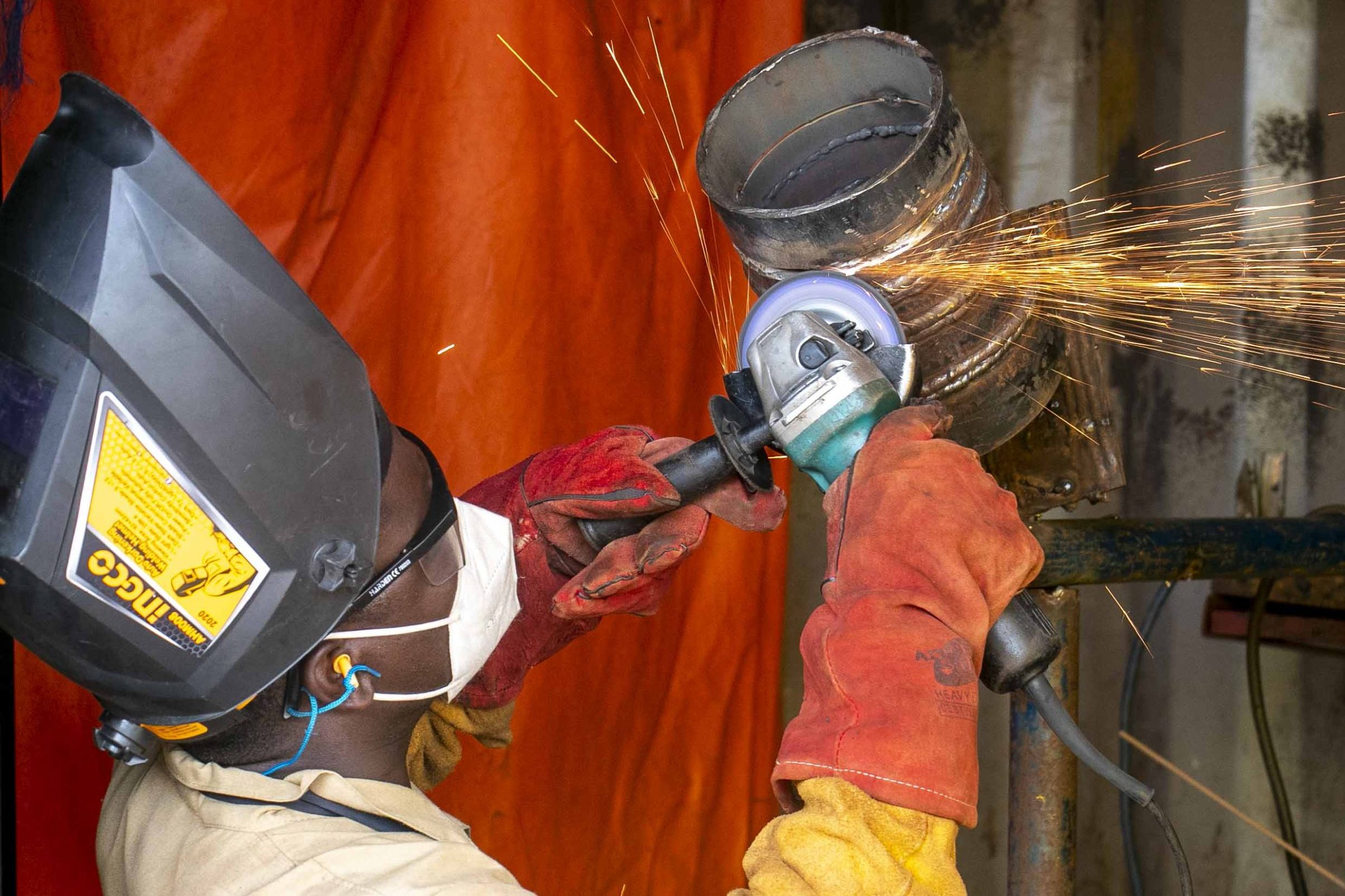 Tonny Oryem Of TASC Completed An ECITB Global ICE Welding Qualification