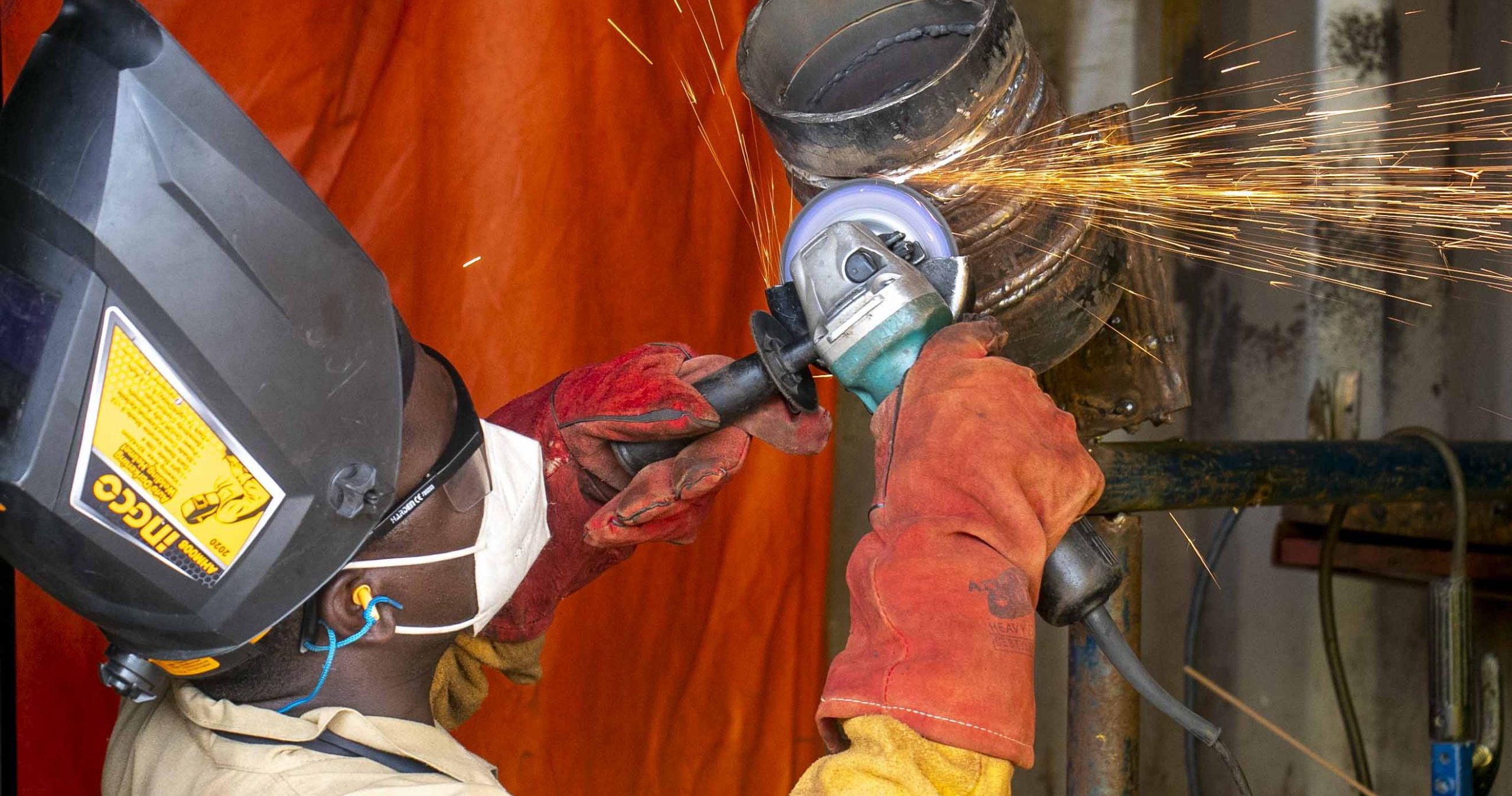 Tonny Oryem Of TASC Completed An ECITB Global ICE Welding Qualification